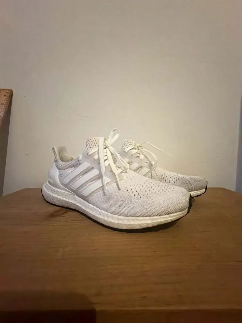 Adidas Ultraboost 1.0 Triple White Running Shoes HQ4207